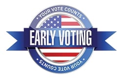 Early Voting Graphic