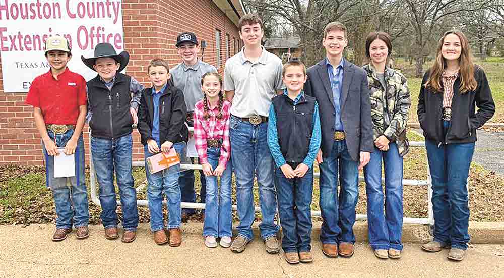 Trinity County FFA and 4-H members competed at the Houston County Houston County Champion’s Prep Beef Skillathon on Saturday.  Courtesy photo
