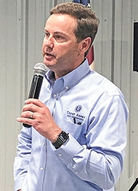Ashby stated he would continue to work hand in hand with fellow State Representative James White during the transition stage when White steps down from office. 