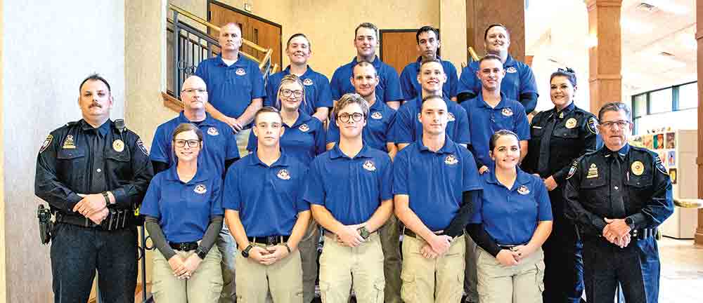Angelina College’s Law Enforcement Academy Class 113 recently held its graduation ceremony inside Temple Theater on the AC campus. A total of 15 cadets earned their certifications as new law enforcement officers in various capacities. Courtesy photo
