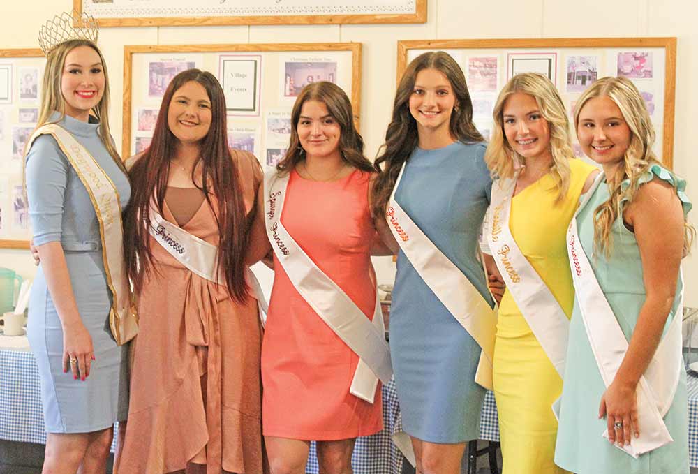 One of these five girls will be named Queen on April 2. – The 2022 Tyler County Dogwood Princesses are:  Emma Grimes (Chester), Abagail LeBlanc (Spurger), Kirby Wright (Woodville), Sadie Calhoon (Colmesneil) and Zoe Gonzalez (Warren).