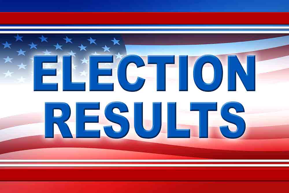 ElectionResults Stock Photo