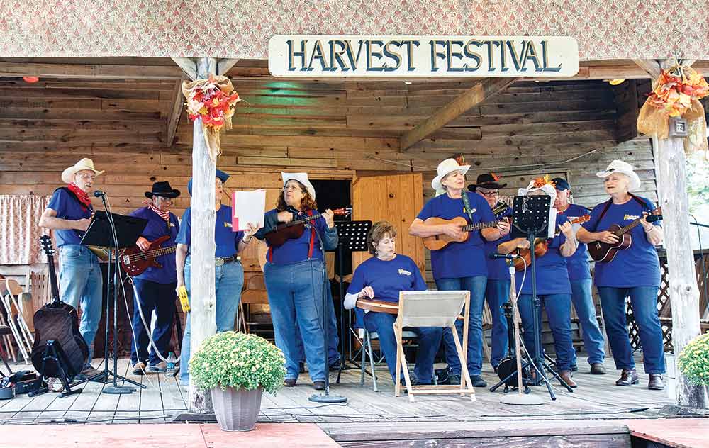 Scene from a past Heritage Village Harvest Festival. (Jim Powers Photo)