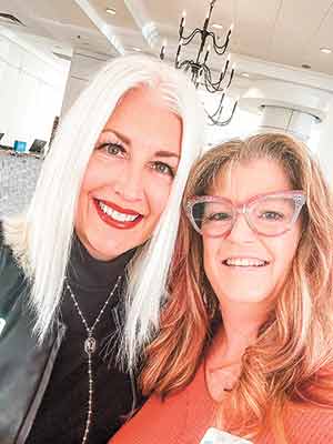 Laura K. Walker and Ellen Moseley May have a new book out – “Up Until Now: Inspired Stories from Real People on How to Embrace Your Fear, Move Forward and Transform Your Life.” They will be in Livingston this weekend to sign copies.   Courtesy photo