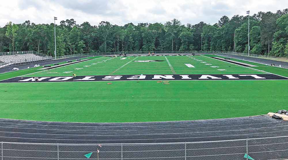 A look at the nearly completed field at Corky Cochran Complex. Photo by Brian Besch