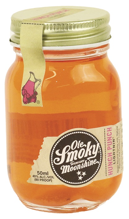 Spencer, Wisconsin, December, 26, 2019  Jar of Ole Smoky Moonshine  Ole Smoky is a product of Tennessee