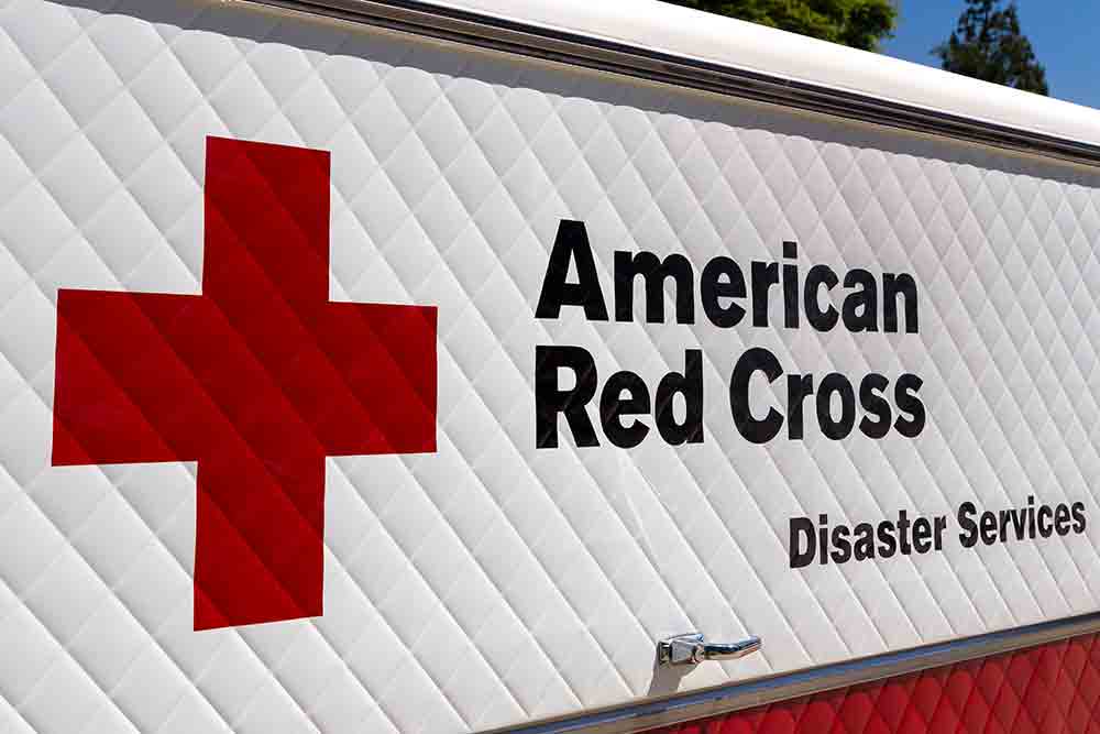 RedCross Stock Editorial Only