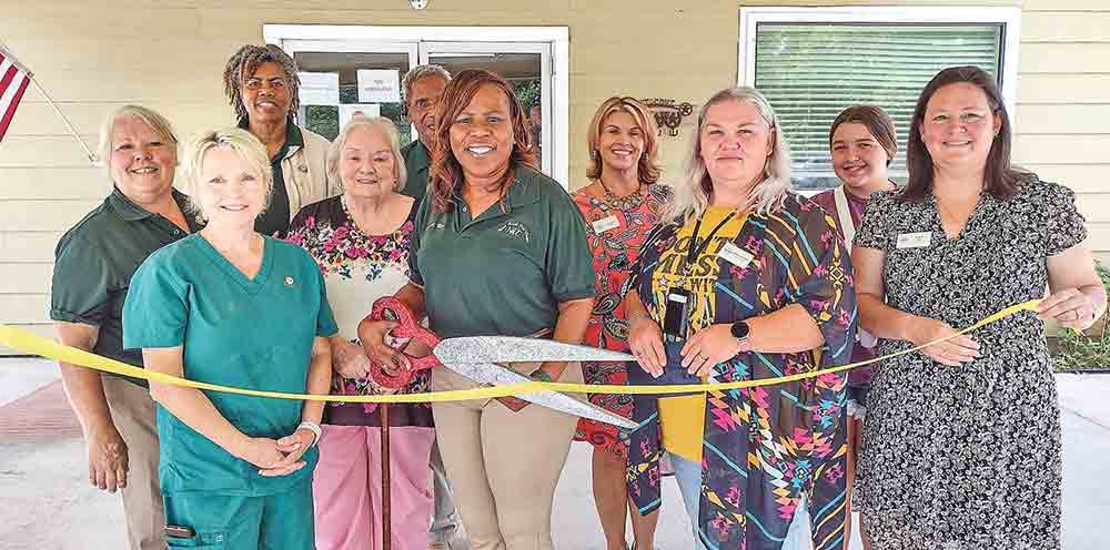 The Coldspring Chamber of Commerce held a ribbon cutting at Nixon Adult Day Care Center. Courtesy photo
