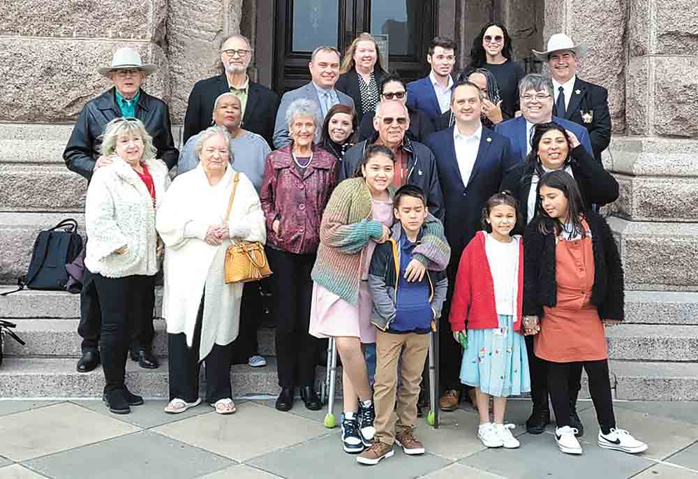 San Jacinto County residents visit the Capitol. Courtesy photo