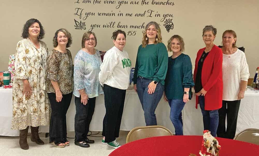 Tyler County Child Welfare Board directors, pictured left-to-right: Trisher Ford; Tina Self; Delores Wigley; Stephanie Smith; Melanie Calhoon; Maegan Pope; Stephanie Voth and Kathy Harris. Board members not present: Terry Allen; Paula Nash; Mike McCulley and Stevan Sturrock. COURTESY PHOTO