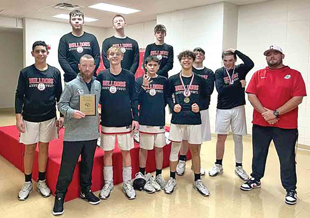 The Centerville Bulldogs won the Consolation trophy at the Colmesneil tournament.