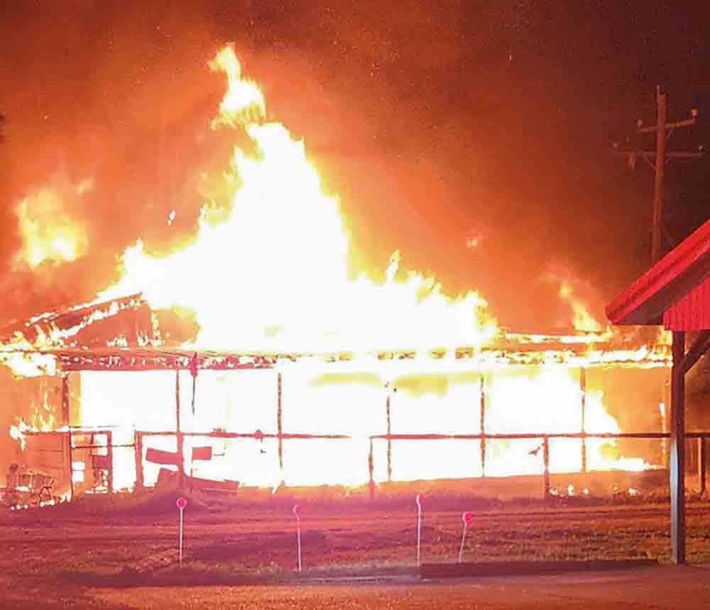 A home in the Lakewood subdivision near Trinity was destroyed by fire on the evening of Jan. 9.