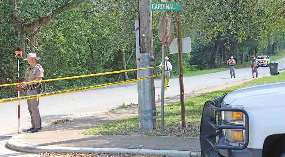 Investigators from multiple agencies worked the area where the shootings occurred on Sunday morning.  DONNA HAMMER | TCB