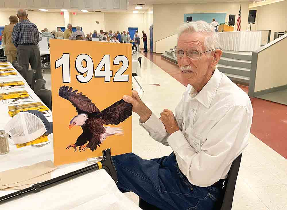 Jack Clark is shown at the 2023 Kirby High School reunion. MICHAEL G. MANESS | TCB FILE PHOTO