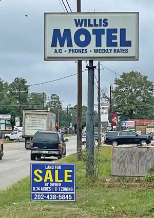 Owners of the Willis Motel have the property for sale. MOLLIE LASALLE | TCB