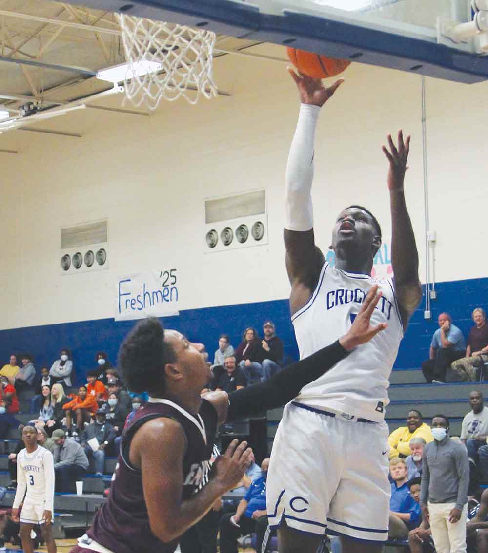 Keshun Easterling has provided an early spark for the Crockett Bulldogs in their last two games since moving into the starting lineup.LARRY LAMB-HCC
